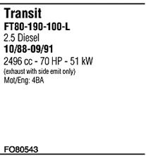 WALKER fo80543 -
