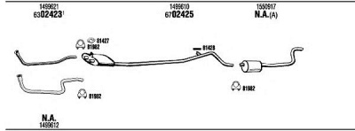WALKER fo81404a -