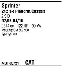 WALKER mbh08721 -  