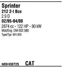 WALKER mbh08725 -