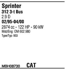 WALKER mbh08730 -