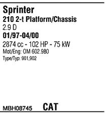 WALKER mbh08745 -