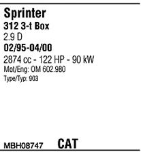 WALKER mbh08747 -