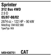 WALKER mbh08751 -