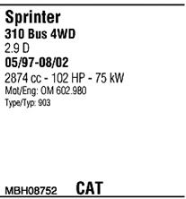 WALKER mbh08752 -
