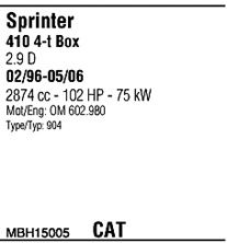 WALKER mbh15005 -  