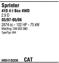 WALKER mbh15006 -
