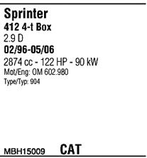 WALKER mbh15009 -  