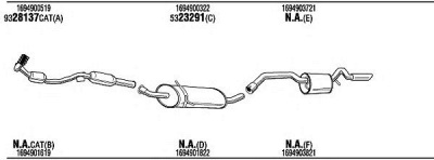 WALKER mbh18260aa -
