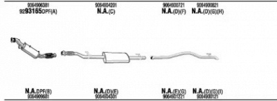 WALKER mbk032870aa -