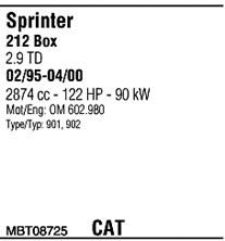 WALKER mbt08725 -