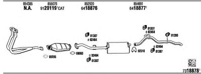 WALKER op85000 -