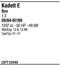 WALKER opt12449 -