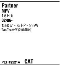 WALKER peh19521a -  