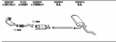 WALKER rek023080bb -