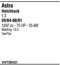 WALKER vht05431 -  