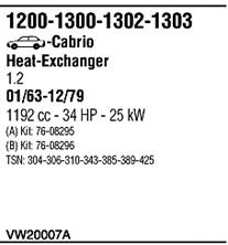 WALKER vw20007a -