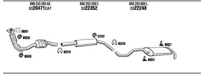 WALKER vw20334 -