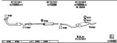WALKER vw20508 -