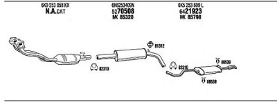 WALKER vw20548 -