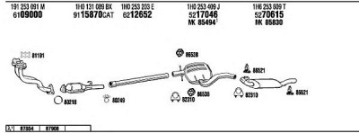 WALKER vw36153 -  