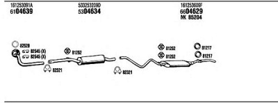WALKER vw40157 -