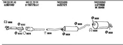 WALKER vw55005 -  
