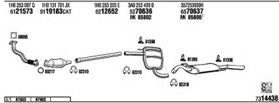 WALKER vw80322 -