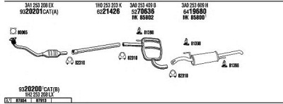 WALKER vw80354 -