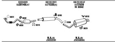 WALKER vwh16105ba -  