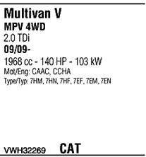 WALKER vwh32269 -