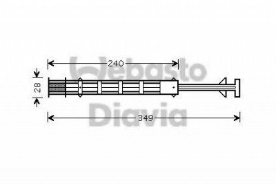 WEBASTO 82d0175668ma -  Осушитель, кондиционер