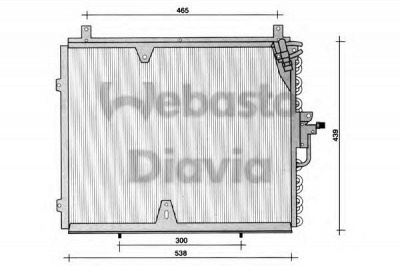 WEBASTO 82d0225037b -  Конденсатор, кондиционер