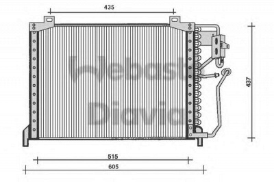 WEBASTO 82d0225064a -  Конденсатор, кондиционер