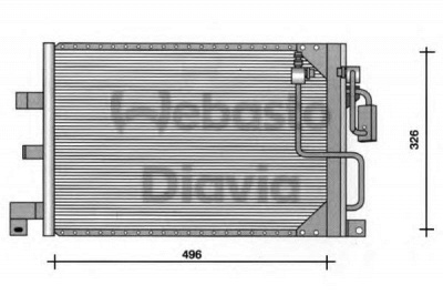 WEBASTO 82d0225067b - Конденсатор, кондиционер