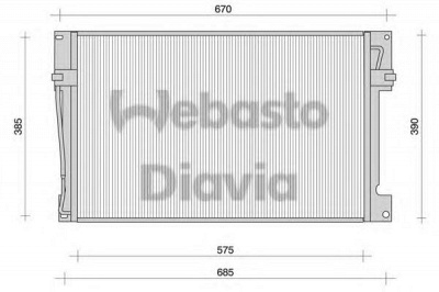 WEBASTO 82d0225078a - Конденсатор, кондиционер