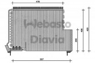 WEBASTO 82d0225079a - Конденсатор, кондиционер