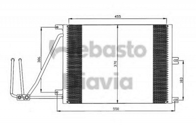 WEBASTO 82d0225105a -  Конденсатор, кондиционер