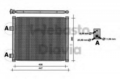 WEBASTO 82d0225111a -  Конденсатор, кондиционер