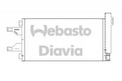 WEBASTO 82d0225676a -  Конденсатор, кондиционер