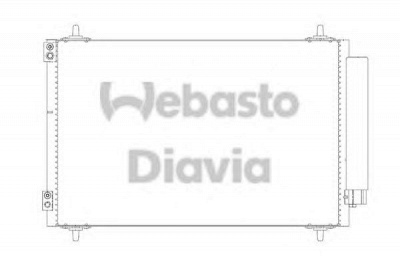 WEBASTO 82d0225677a -  Конденсатор, кондиционер
