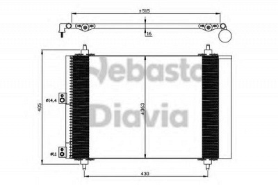 WEBASTO 82d0225679a -  Конденсатор, кондиционер