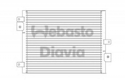 WEBASTO 82d0225681a -  Конденсатор, кондиционер