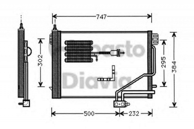 WEBASTO 82d0226112ma -  Конденсатор, кондиционер