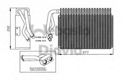 WEBASTO 82d0525009a -  Испаритель, кондиционер