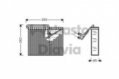 WEBASTO 82d0526123ma -  Испаритель, кондиционер