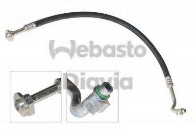 WEBASTO 82d0796126a -  Трубопровод высокого / низкого давления, кондиционер