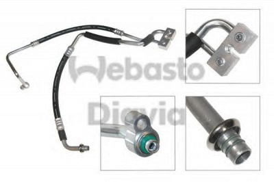 WEBASTO 82d0796177a -  Трубопровод высокого / низкого давления, кондиционер
