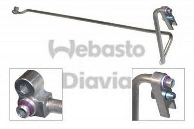 WEBASTO 82d0796596a -  Трубопровод высокого / низкого давления, кондиционер