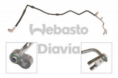 WEBASTO 82d0796677a -  Трубопровод высокого / низкого давления, кондиционер